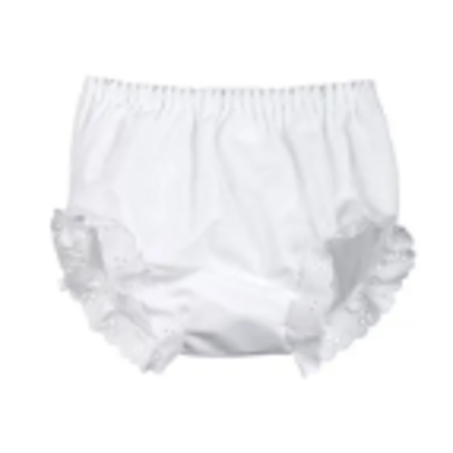 Smaller White Diaper Cover