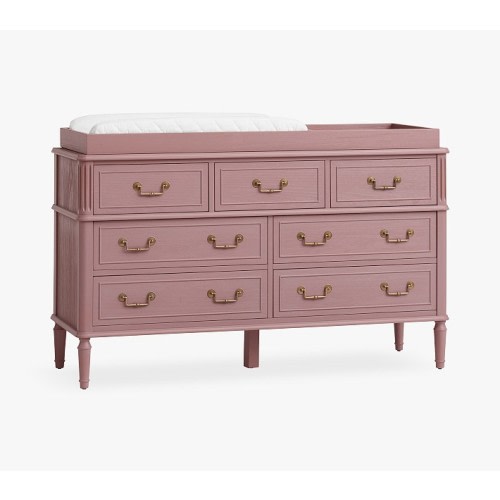 Rosalie 7-Drawer Dresser & Topper Set (56w x 19d")