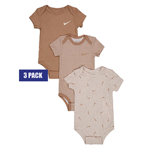 Nike Baby Boys' 3-Pack Bodysuits