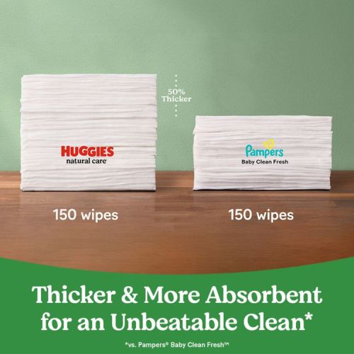 Huggies Natural Care Sensitive Unscented Baby Wipes- 960ct - 15pk