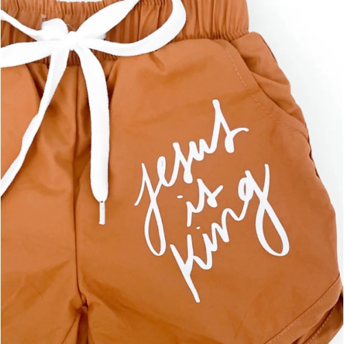 LAST CHANCE*** Jesus is King Swim Shorts