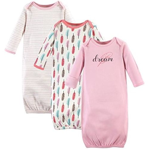 Touched by Nature Unisex Baby Organic Cotton Gowns