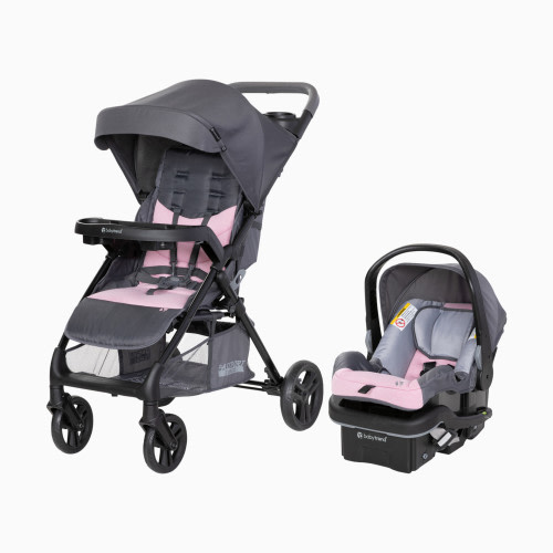 Passport Cargo Stroller Travel System - Pink Bamboo