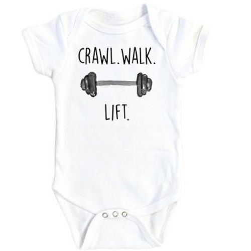 Gym Crawl Lift - Baby Boy Girl Clothes Infant Onesie® Funny Cute Newborn GS1