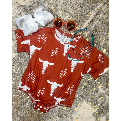 Collin Rust Western Onesie