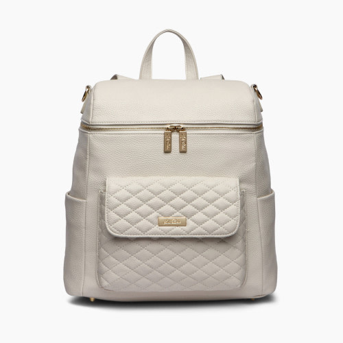 Luli Bebe Monaco Diaper Bag - Pearl White