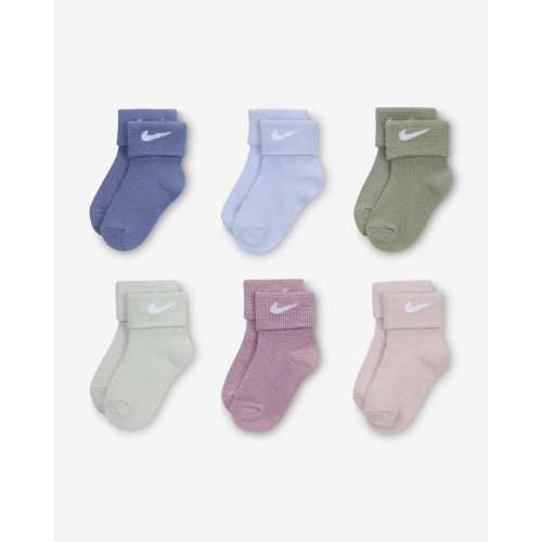 Nike Baby Waffle Knit Socks (6 Pairs). Nike.com