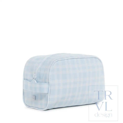 Dopp Bag - Stow It - Pimlico Plaid Blue
