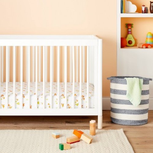 Fitted Crib Sheet Woodland Trails - Cloud Island™  White