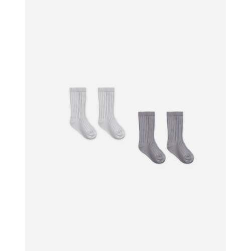 Socks Set Slate, Cloud – Quincy Mae