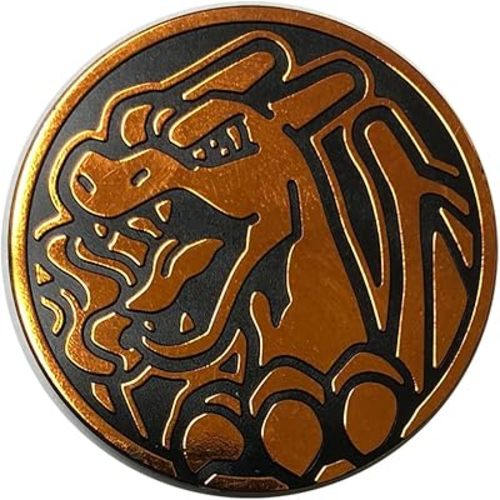 Official POKEMON Coin - Charizard - Holo FOIL Shiny - Trading Card Game Flipping Coin