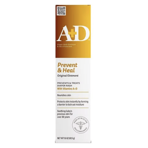 A+D Original Diaper Rash + Skin Protectant Ointment
