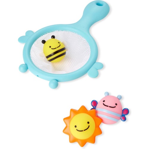 Skip Hop Zoo Scoop & Catch Squirties Bath Toys, Multicolor