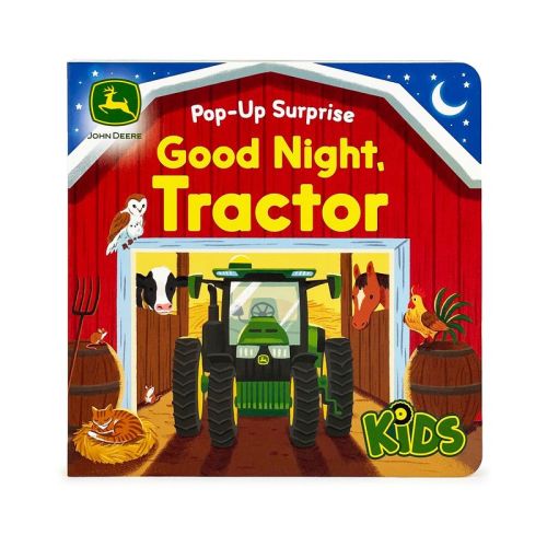 John Deere Kids Good Night Tractor - by Jack Redwing (Board Book)