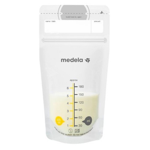 Medela Breast Milk Storage Bags 6oz/180ml - 50ct