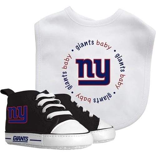 Baby Fanatic 2 Piece Bib and Shoes - NFL Seattle Seahawks - Unisex Infant Apparel