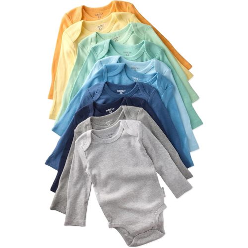 Butterblu Baby Blake 10-pack Long Sleeve Bodysuits​ 100% Organic Cotton Baby Boy & Girls