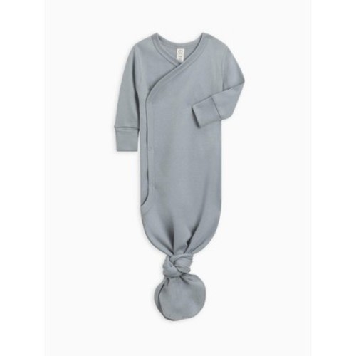 Colored Organics Indy Wrap Front Gown Mist NB