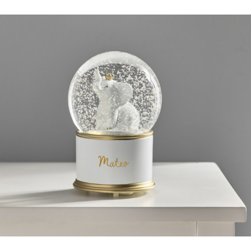 Elephant Musical Light-Up Snow Globe | Pottery Barn Kids