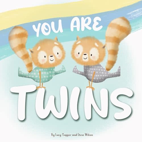 Twins 'The Things We Share' Children's Keepsake Story Book for Twins Paperback – March 27, 2023
