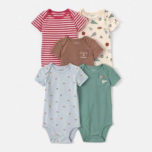 Baby Boy Carter's 5-Pack Multipack Bodysuits