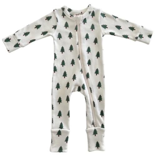 Pine Trees - Sleeper with Two Way Zip – Hello Gracie Lou