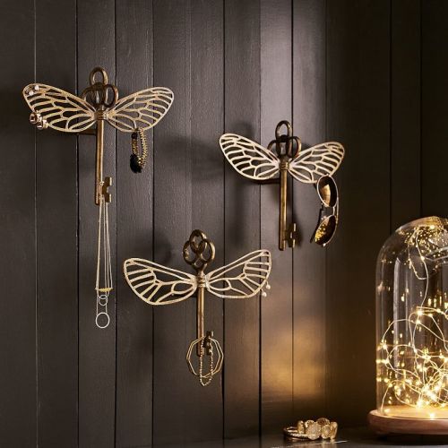 Harry Potter™ Flying Key Jewelry Hooks, Set of 3