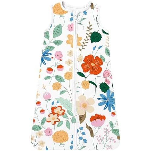 TotAha Toddler Sleep Sack 2T-3T-4T, 0.5 & 1.0 TOG Wearable Blanket