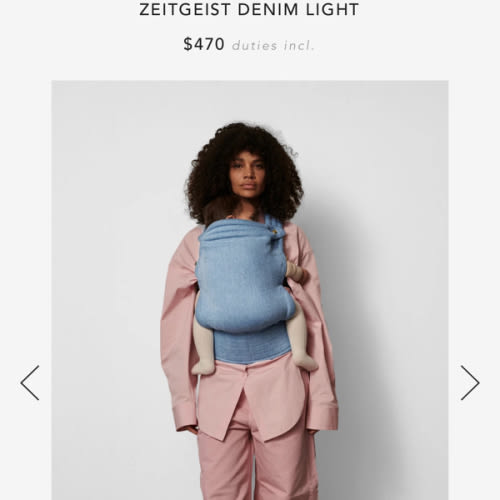 Denim Light | Zeitgeist Baby Carrier | SHOP ARTIPOPPE