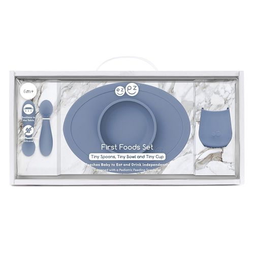 ezpz First Foods Baby Feeding Set