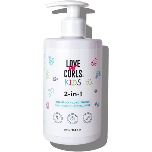 Love Ur Curls Kids Curly Hair Shampoo and Conditioner - Fragrance Free