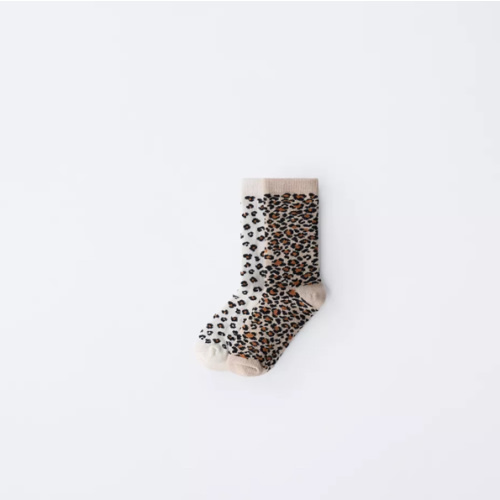 TWO-PACK OF ANIMAL PRINT SOCKS - only one | ZARA United States