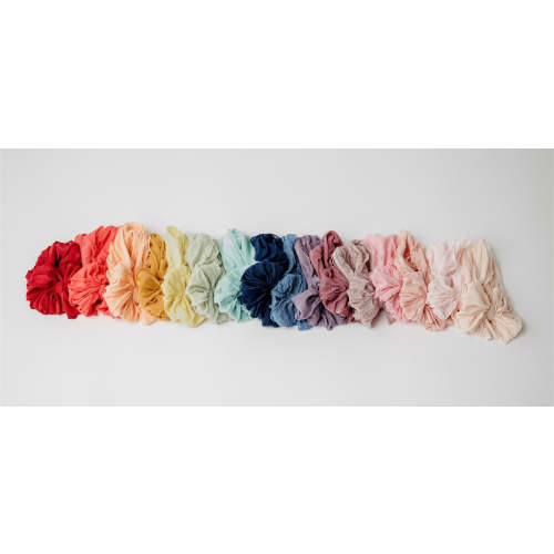 Rainbow Ruffled Baby Headband Collection | 16 Boutique Bows | Save 25%