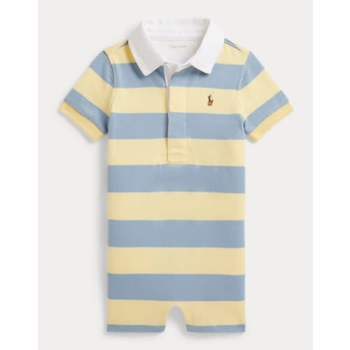 Striped Cotton Rugby Shortall