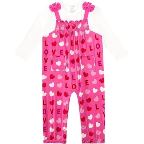 Baby Girls Rompers-Viscose Made from Bamboo,Long Sleeve Ruffle Bodysuit Zipper Clothes Infant Outfits for Girl