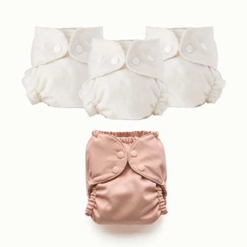 Size 2 Organic Cloth Diaper Bundle Starter – Esembly
