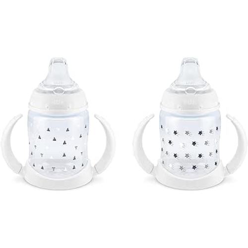 NUK Plastic Learner Cup, 6+ Months, Timeless Collection, Amazon Exclusive, 5 Oz, Pack of 2