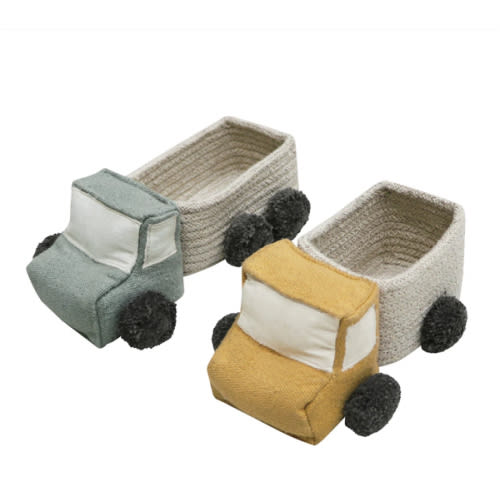 Lorena Canals Mini Truck Basket Set | Modern Nursery™