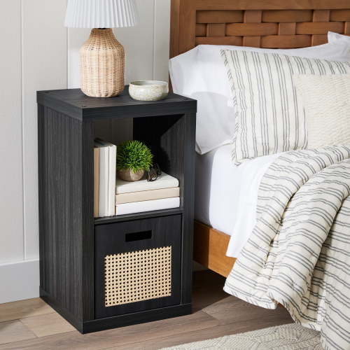 Better Homes & Gardens 2 Cube Storage Organizer, Charcoal