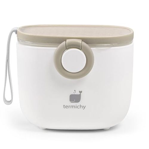 Termichy Baby Formula Dispenser, Portable Formula Dispenser Container with Scoop and Carry Handle for Travel Outdoor Activities for Baby Infant, 500ml