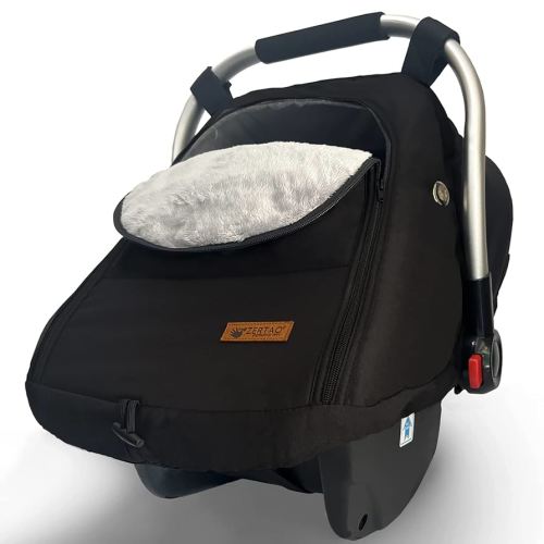 Car Seat Cover for Babies Winter - Baby Car Seat Covers Universal Cold Weather Shield,Warm and Cozy Carseat Covers Canopy Water Resistant for Baby Protection Car Seat Covers for Infant Car Seat