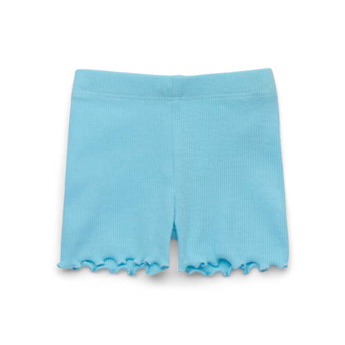 Garanimals Baby Girl Lettuce Hem Biker Shorts, Sizes 0-24 Months