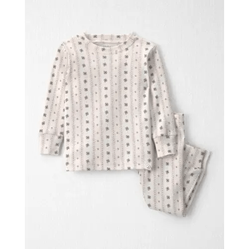 Baby Girl 2-Piece Organic Cotton Pajamas in Snowflakes - Little Planet | Carter's