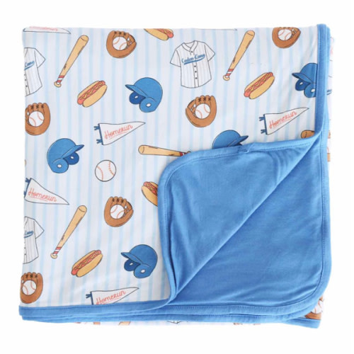 Ballpark Bros Double Sided Bamboo Blanket