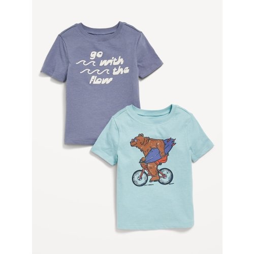 Short-Sleeve Graphic T-Shirt 2-Pack for Toddler Boys