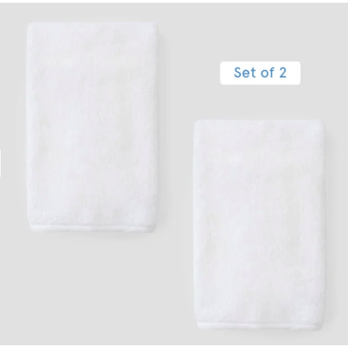 Burp Cloths (pair)
Color: White