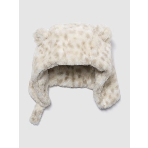 Baby & Toddler Leopard Sherpa Hat