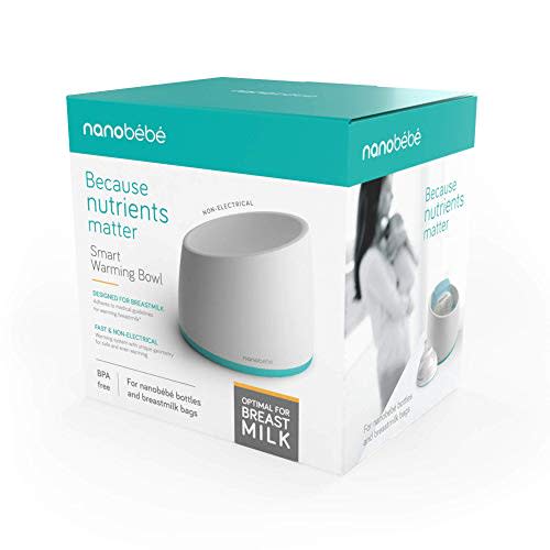 nanobebe Bottle Smart Warming Bowl - Teal