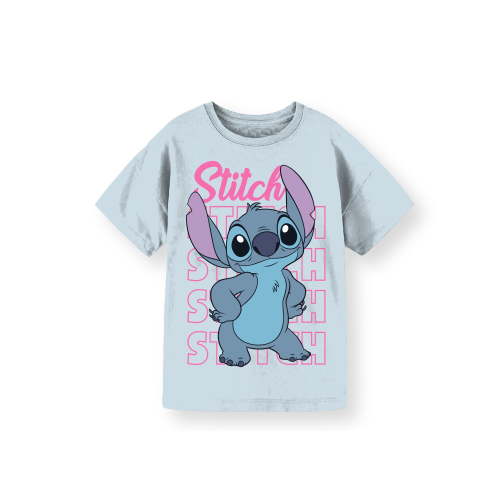 Disney Lilo & Stitch Girls Short Sleeve Graphic T-Shirt, Sizes 4-16 & Plus