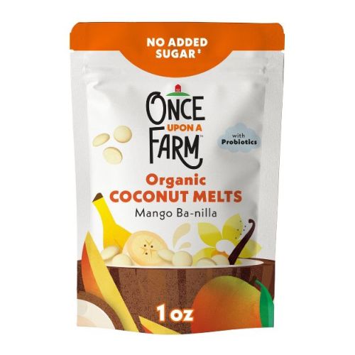 Once Upon a Farm Coconut Melts Mango Baby Snacks - 1oz